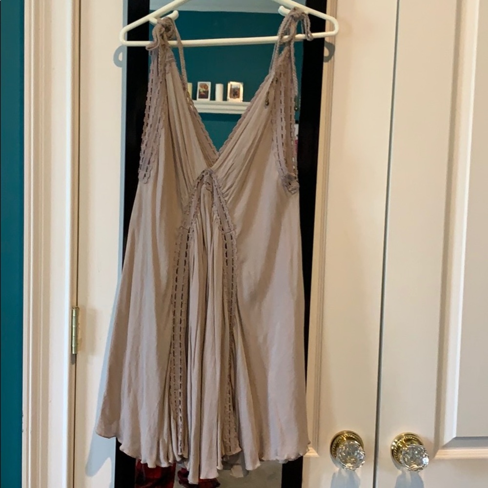 Free People grey/tan dress. Never worn